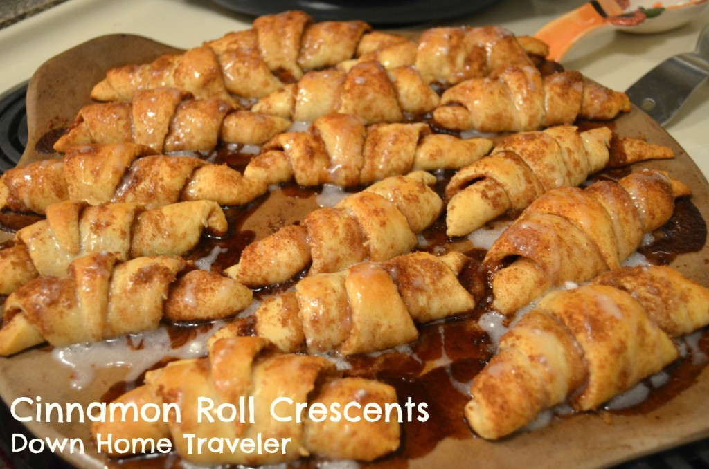 Cinnamon Roll Crescents