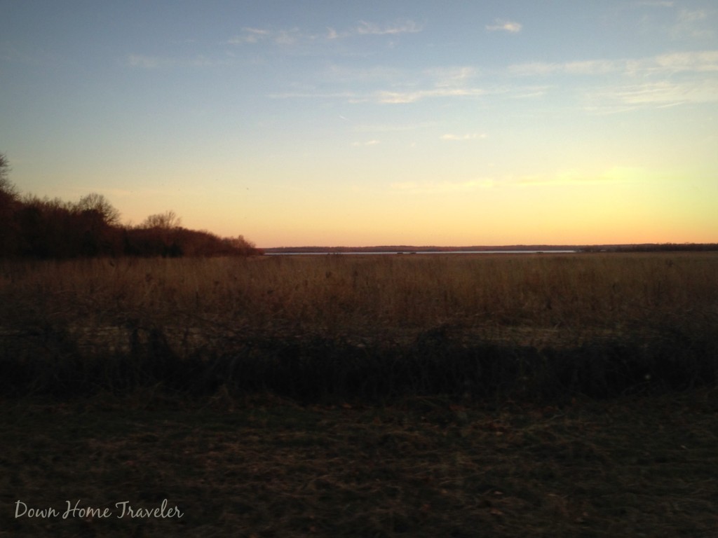 Tishomingo National Wildlife Refuge, Oklahoma, Sunset