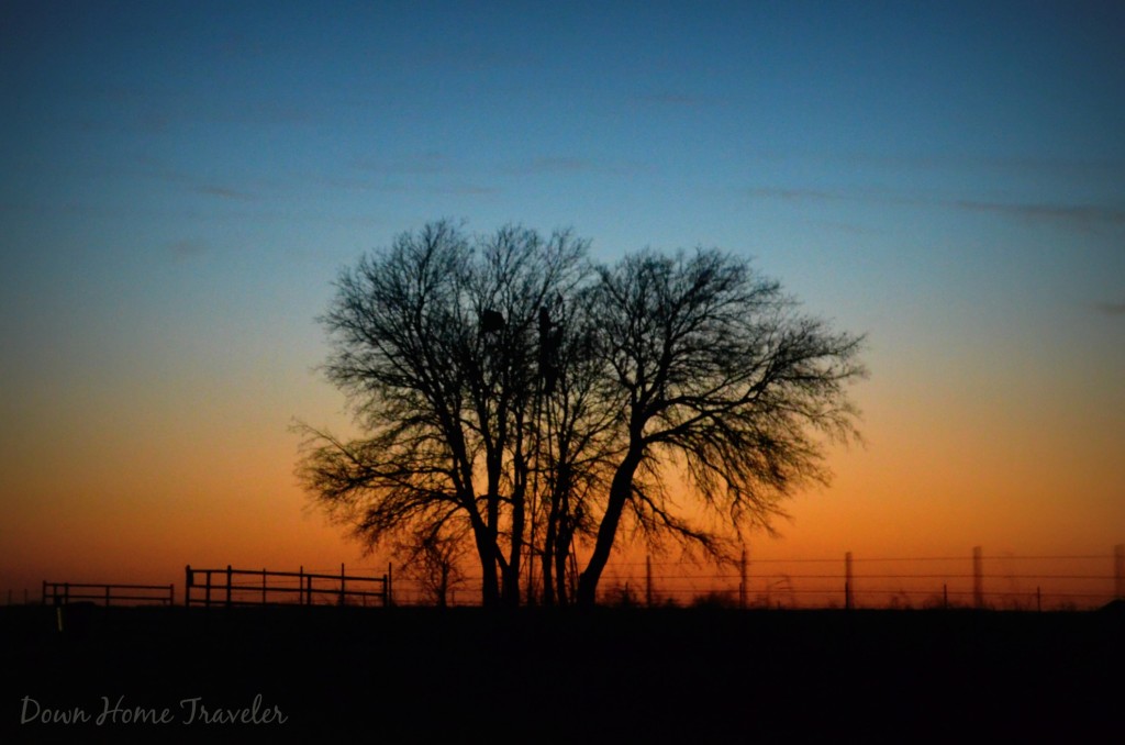 Oklahoma, sunset, silhouette, windmill, country