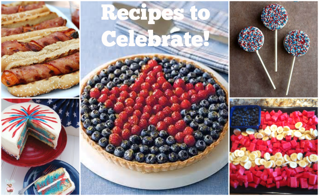 Recipes, Holiday, 4th of July, Patriotic Recipes