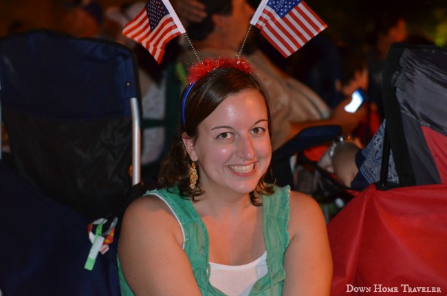 Independence Day, Texas, Arlington, Light up Arlington, USA