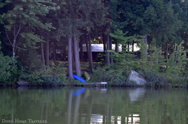 Vermont, Canoeing, fishing, Fairfield Pond