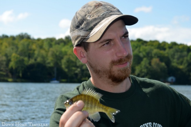 Vermont, Canoeing, fishing, Fairfield Pond