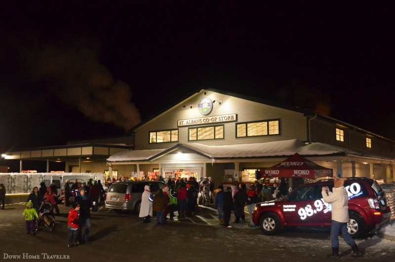 Tractor Parade, Christmas Parade, Dairy Farmer Parade, St. Albans, Vermont, St. Albans Co-op