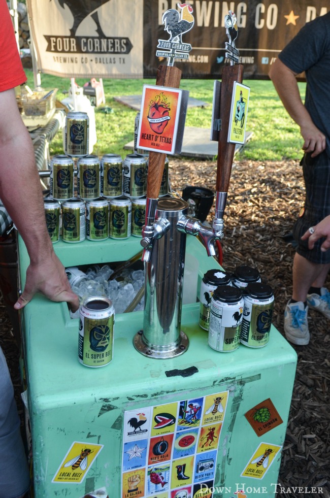 Burgers Brews and Blues, Fort Worth Food and Wine Festival, Fort Worth Texas, Four Corners Brewery