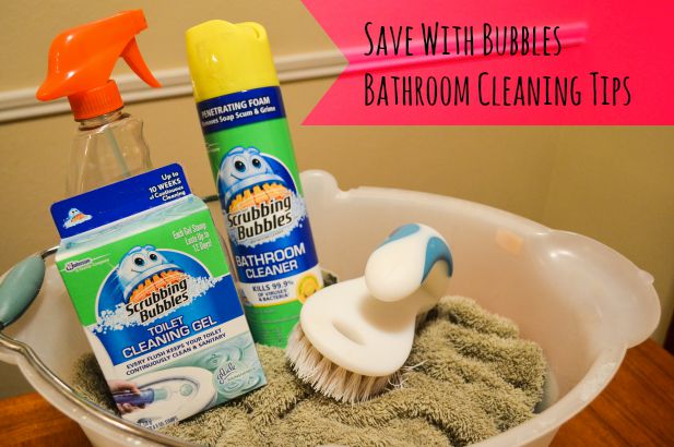 #savewithbubbles #CollectiveBias #ad #bathroomcleaingtips